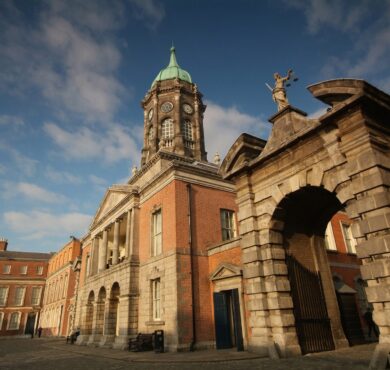 Dublin Castle from the side