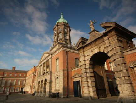 Dublin Castle from the side