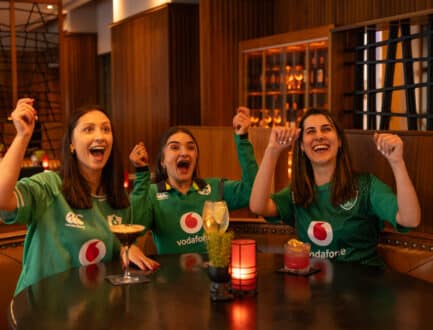 Spencer Bar Girls Cheering Rugby