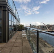 Penthouse balcony